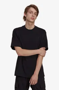 Bavlnené tričko adidas Originals Adicolor Contempo Tee čierna farba, jednofarebné, HK2890