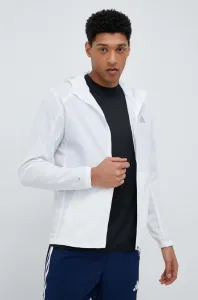 adidas MARATHON JACKET Pánska bežecká bunda, biela, veľkosť #5839639