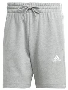 Bavlnené šortky adidas pánske, šedá farba, IC9437 #4245976