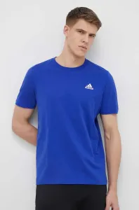 Bavlnené tričko adidas jednofarebné, IC9284