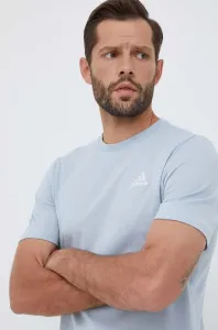 Bavlnené tričko adidas jednofarebný