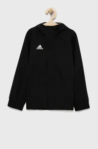 adidas ENT22 AW JKTY Juniorská futbalová bunda, čierna, veľkosť #231343