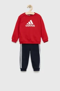 Detská tepláková súprava adidas I BOS červená farba #7160929