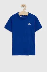 adidas U SL TEE Chlapčenské tričko, modrá, veľkosť #4249157