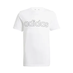 Chlapčenské tričko na cvičenie biele BIELA 5-6 r 116 cm