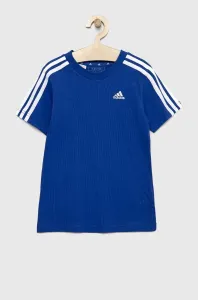 Detské tričko adidas U 3S jednofarebné #7863777