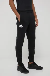 Nohavice adidas Performance HC7821 pánske, čierna farba, jednofarebné #211660