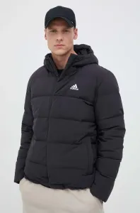 adidas HELIONIC HO JKT Pánska páperová bunda, čierna, veľkosť