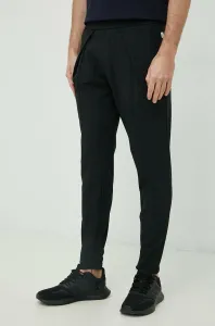 Tréningové nohavice adidas Pánske, čierna farba, jednofarebné #6979406