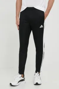Tréningové nohavice adidas Performance Tiro pánske, čierna farba, s nášivkou #244543