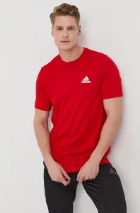 Tréningové tričko adidas GT5552 červená farba, jednofarebné