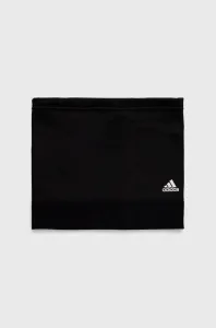 Šál komín adidas Performance GH7250 pánsky, čierna farba, jednofarebný