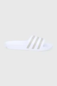 ADIDAS-Adilette Aqua footwear white/plamet/footwear white Biela 42