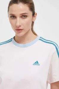 adidas 3S CR TOP Dámske skrátené tričko, ružová, veľkosť