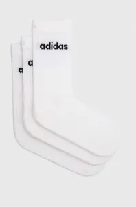 adidas C LIN CREW 3P Ponožky, biela, veľkosť #8098844
