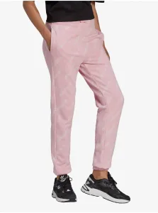 Nohavice adidas Originals HM4886 dámske, ružová farba, vzorované #721206