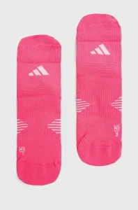 adidas RUN SUPERNOVA SOCK Bežecké ponožky, ružová, veľkosť #6276666