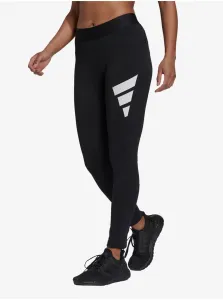 Legíny adidas Performance GU9696 dámske, čierna farba, s potlačou #175389