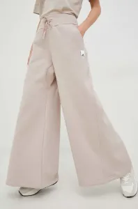 Nohavice adidas dámske, ružová farba, jednofarebné #4242364