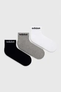 Ponožky adidas 3-pak čierna farba, IC1304