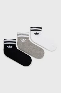 Ponožky adidas Originals (3-pak) HC9550 biela farba, HC9550