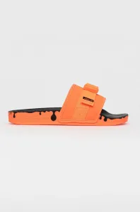 Šľapky adidas Originals GY1009-SOLRED, dámske, oranžová farba, #211446