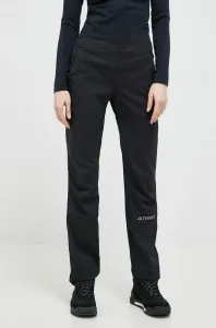 adidas TERREX MULTI WOVEN Dámske outdoorové nohavice, čierna, veľkosť
