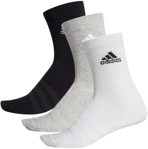 Ponožky adidas Light Crew Sivá / Čierna #2595809