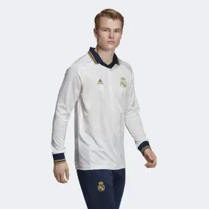 Tričko s dlhým rukávom Adidas Real Madrid Icons Tee White - 3XL