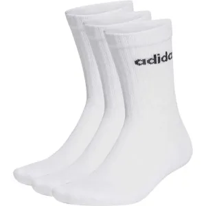 adidas C LIN CREW 3P Ponožky, biela, veľkosť #7510202