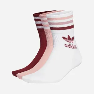 adidas Originals Mid Cut Crew Socks 3-Pack HC9553 #1005569