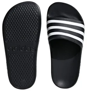 adidas ADILETTE AQUA K Detské šľapky, čierna, veľkosť #444031