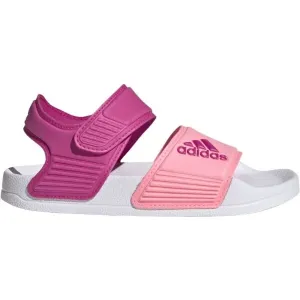 adidas ADILETTE SANDAL K Detské sandále, ružová, veľkosť #6369089