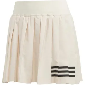 adidas CLUB PLEATED TENNIS SKIRT Dámska tenisová sukňa, biela, veľkosť M
