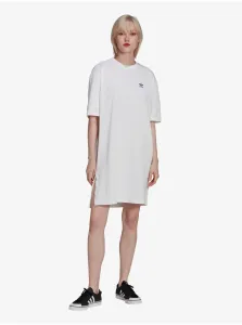 White Women's Dress adidas Originals - Women #705185