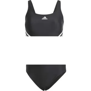 adidas 3S BIKINI Dievčenské dvojdielne plavky, čierna, veľkosť #9382785