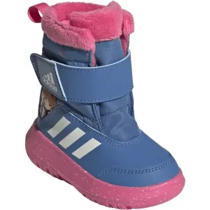 adidas WINTERPLAY FROZEN I Detská zimná obuv, modrá, veľkosť 20