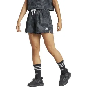 adidas FLORAL GRAPHIC WOVEN SHORTS Dámske šortky, čierna, veľkosť #9460988