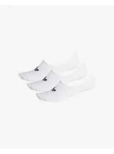 Set of three pairs of socks in white adidas Originals - unisex #727586