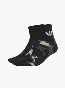 Sada dvoch párov pánskych ponožiek v čiernej farbe adidas Originals #720490