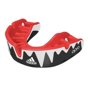 Adidas chránič zubov Opro Gen4 Platinum, čierno bielo červený