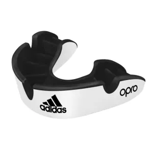 Adidas chránič zubov Opro Gen4 Silver, bielo čierny
