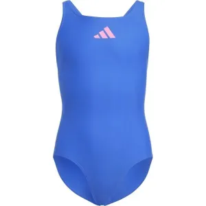 adidas 3 BARS SOL ST Y Dievčenské plavky, modrá, veľkosť #9222798