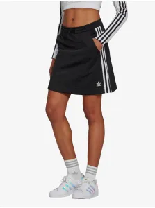 Sukňa adidas Originals H37774-BLACK, čierna farba, mini, rovná #721733