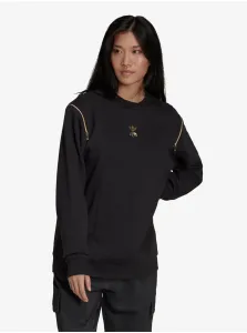 Black Women's Oversize Sweatshirt adidas Originals - Women #692544
