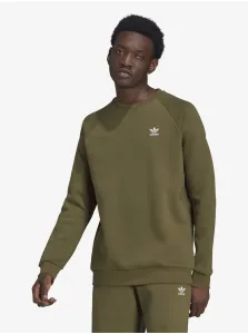 Green Men Sweatshirt adidas Originals - Men #671468