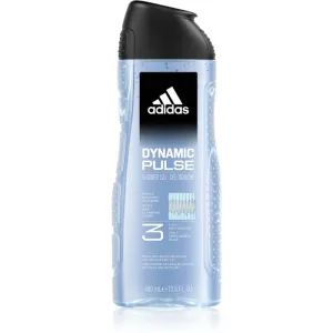 Adidas Dynamic Pulse Shower Gel 3-In-1 400 ml sprchovací gél pre mužov