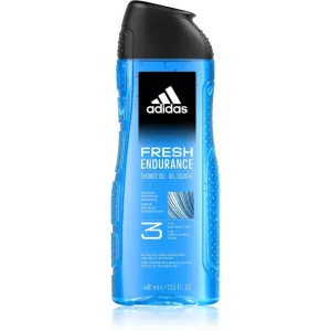 Adidas Fresh Endurance Shower Gel 3-In-1 New Cleaner Formula 400 ml sprchovací gél pre mužov