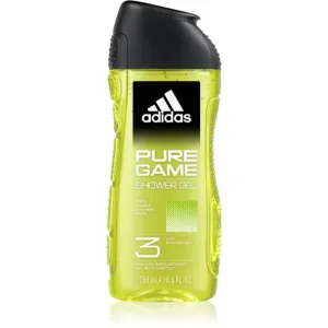 Adidas Pure Game sprchový gél na tvár, telo a vlasy 3v1 pre mužov 250 ml #5204756