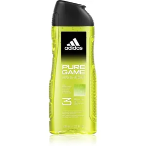 Adidas Pure Game sprchový gél na tvár, telo a vlasy 3v1 pre mužov 400 ml